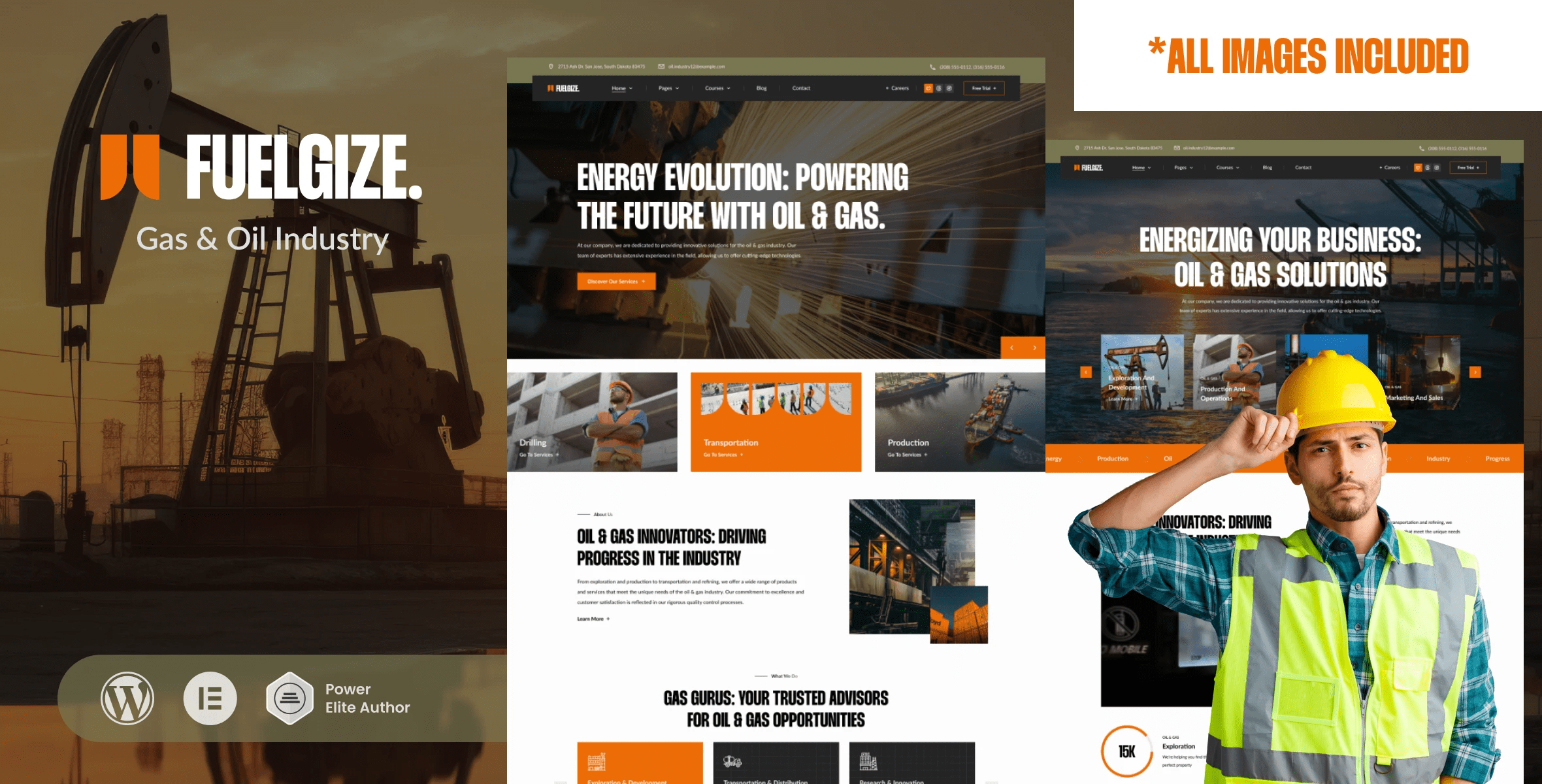 Fuelgize WordPress Theme