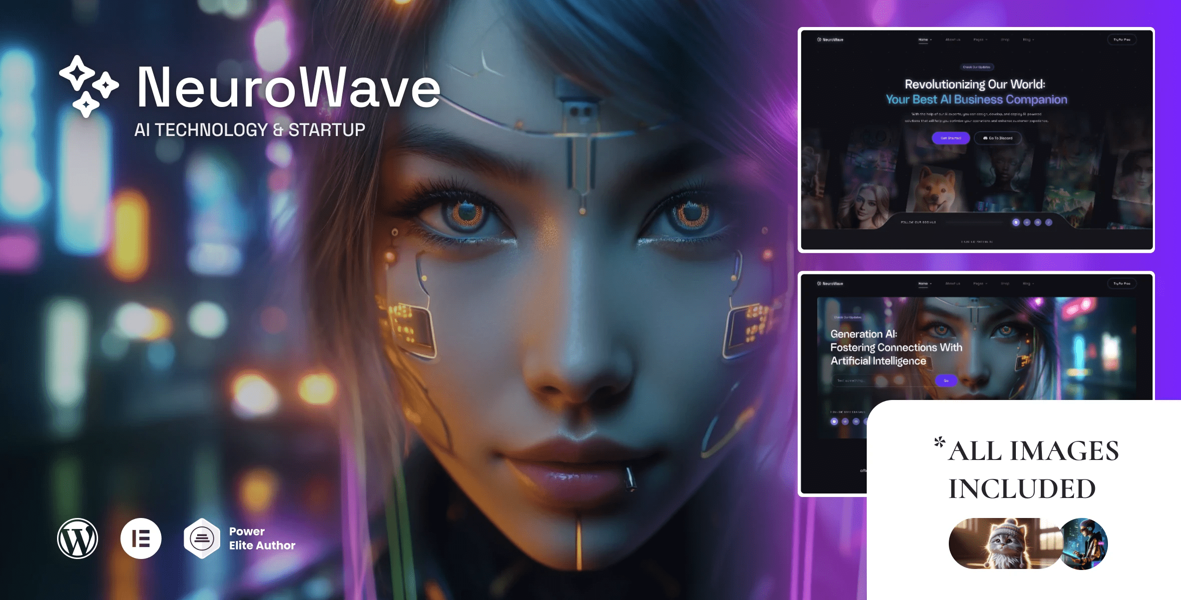 NeuroWave WordPress Theme