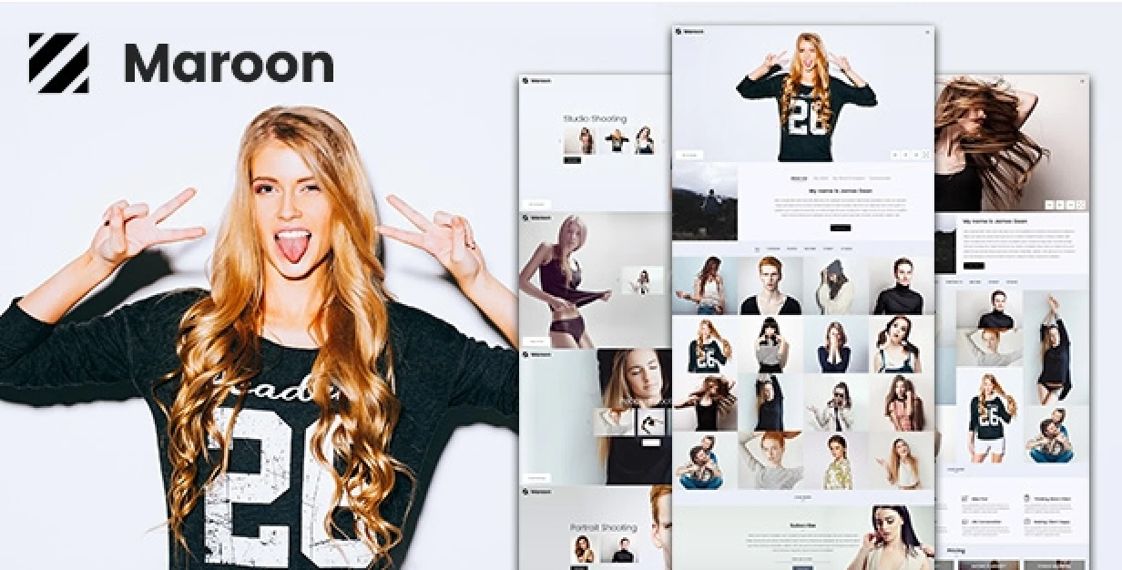 Maroon WordPress Theme